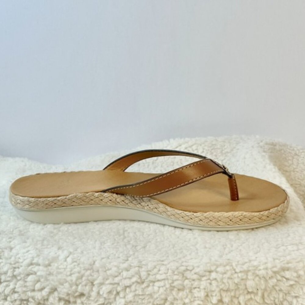 Authentic Tommy Bahama Leather Resort Sandals - Picture 6 of 16